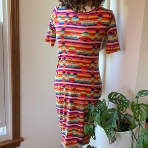 LuLaroe Disney Julia mickey Minnie dress XS
